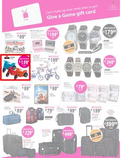 Game Tygervalley & Zevenwacht (23 Nov - 27 Nov), page 11