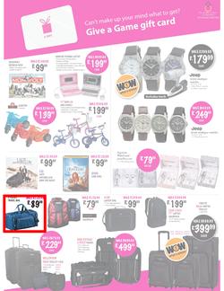 Game Tygervalley & Zevenwacht (23 Nov - 27 Nov), page 11