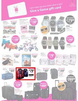 Game Tygervalley & Zevenwacht (23 Nov - 27 Nov), page 11