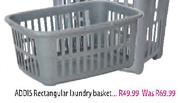 Addis Rectangular Laundry Basket