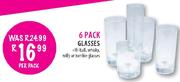 6 Pack Whisky Glasses Per Pack