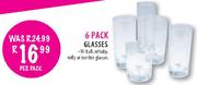 6 Pack Zombie Glasses Per Pack