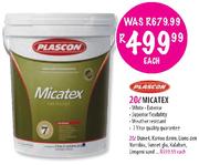 Plascon Micatex-20Ltr