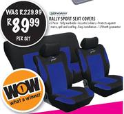 Sting Ray Rally Sport Seat Covers
