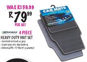 Sting Ray Heavy Duty Mat Set-4 Piece Per Set