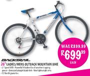 Backtrail Ladies/Mens Outback Mountain Bike-26"