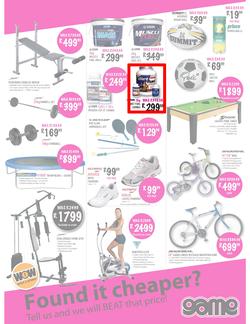 Game Tygervalley & Zevenwacht (23 Nov - 27 Nov), page 16