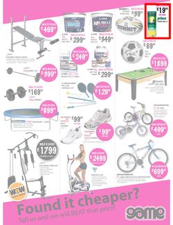 Game Tygervalley & Zevenwacht (23 Nov - 27 Nov), page 16