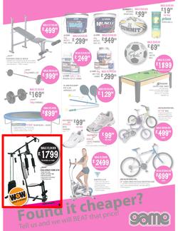 Game Tygervalley & Zevenwacht (23 Nov - 27 Nov), page 16