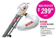 Ryobi Blower Vacuum-2200W