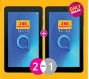 2 x Alcatel 1t Tablet-On My Gig 1 & Promo 1GB PMx24