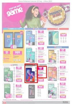 Game Vodacom : Products Of Our Heritage (23 September - 6 November 2021), page 1