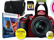 Nikon Red DSLR Kit-D3100