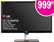 LG LED Monitor-20"