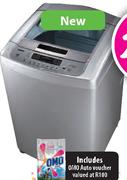 LG Metallic Silver Top Load Washing Machine(T8510TEPT)-10Kg