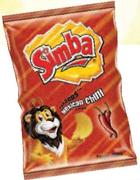 Simba Chips-Assorted-125g-Each