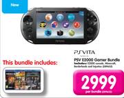 PS Vita E2000 Gamer Bundle-Per Bundle