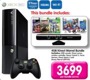 Xbox 360 4GB Kinect Marvel Bundle-Per Bundle