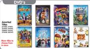 Assorted DVD's-Each