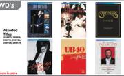 Assorted Music DVD's-Each