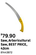 Saw, Arboricultural Saw 42cm 81443872
