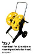 Hose Reel For 30m x 15mm Hose Pipe (Excludes Hose) 81443489