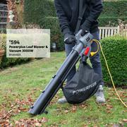 Powerolus Leaf Blower & Vacuum 3000W 81464605