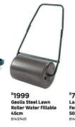 Geolia Steel Lawn Roller Water Fillable 45cm 81437401