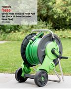 Geolia Hose Reel And Hose Pipe Set 30m X 12.5mm (Includes Hose Pipe) 81443534