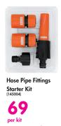 Garden Master Hose Pipe Fittings Starter Kit-Per Kit