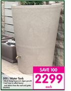 Garden Master Water Tank-500L Each