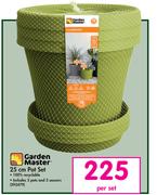 Garden Master 25cm Pot Set-Per Set