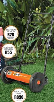 Lawn master manual lawn mower discount