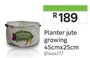 Planter Jute Growing 45cm x 25cm