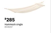 Single Hammock