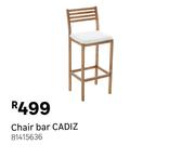 Cadiz Bar Chair