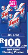 Surf Hand Washing Powder-3 x 2kg