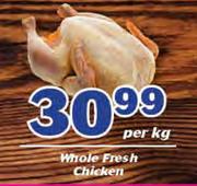 Whole Fresh Chicken-Per kg