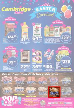 Cambridge Food Gauteng : Easter Carnival (11 Apr - 23 Apr 2019), page 1