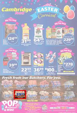 Cambridge Food Gauteng : Easter Carnival (11 Apr - 23 Apr 2019), page 1