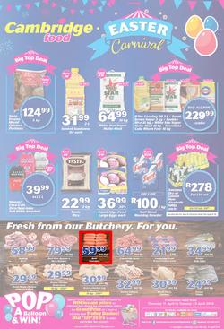 Cambridge Food Gauteng : Easter Carnival (11 Apr - 23 Apr 2019), page 1