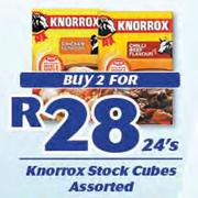 Knorrox Cubes Assorted-For Any 2x24's Pack