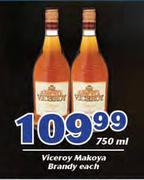 Viceroy Makoya Brandy-750ml Each