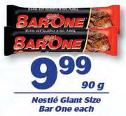 Nestle Giant Size Bar One-90g Each