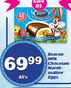 Beacon Milk Chocolate Marshmallow Eggs-48's