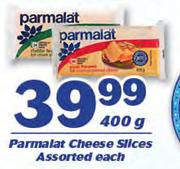 Parmalat Cheese Slices Assorted-400g Each