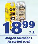 Mageu Number 1 Assorted-1Ltr Each