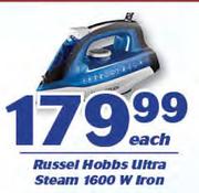 Russell Hobbs Ultra Steam 1600W Iron-Each