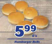 Hamburger Rolls-6's