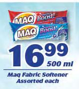 Maq Fabric Softener Assorted-500ml Each